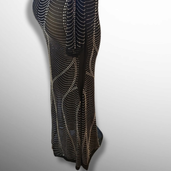 Rhinestone see through dress - Picture 6 of 7